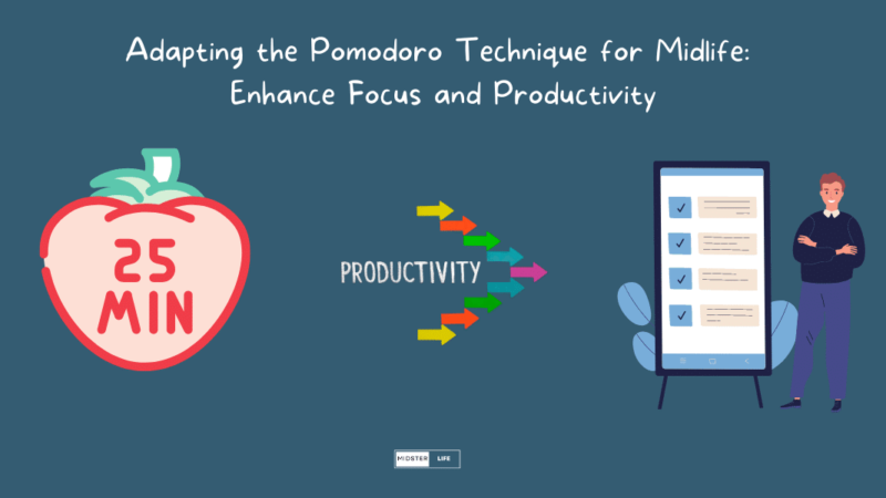 Adapting the Pomodoro Technique for Midlife: Enhance Focus and Productivity